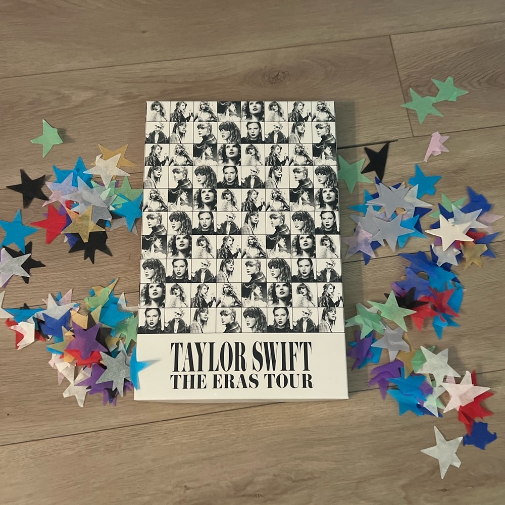 Taylor Swift Eras Tour VIP Merch Box from Houston, TX show.